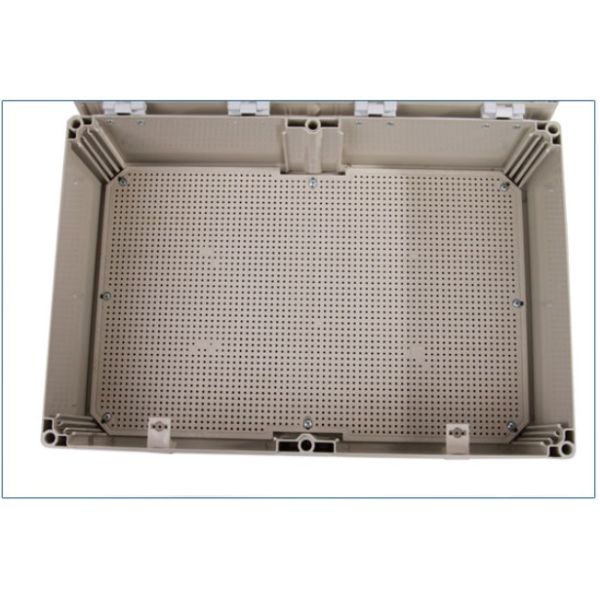 600x400x195mm ip65 ABS clear plastic lock box key box