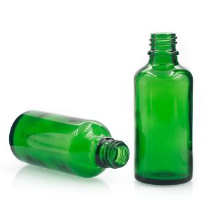 Cheap Manufacturers Hot Sale Green 50ml Bottles For Essential Oils With Glass Dropper wholesale