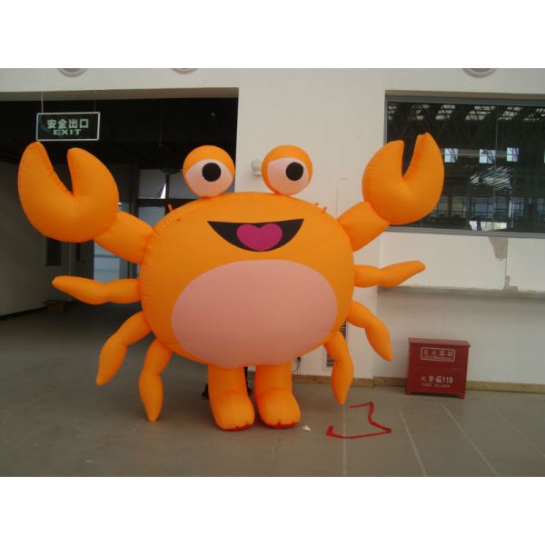 Giant Inflatable Cartoon Mascot Customized Oxford Cute Advertising