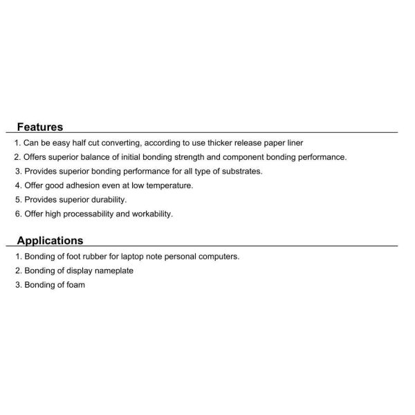 3M Medium UV Resistance Low VOC 9448A Tissue Tape