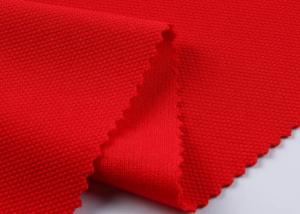 Cheap textiles polyester dobby recycle knit jacquard pique fabric Plain Dyed wholesale
