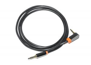 Cheap Black 0.92 Meters Optical Digital Audio Cable , 3.5mm Metal PVC Car Speaker Cable wholesale