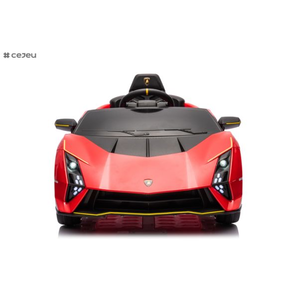 Kidzone Kids Electric Ride On 12V Licensed Lamborghini Aventador SV Battery Powered Sports Car Toy