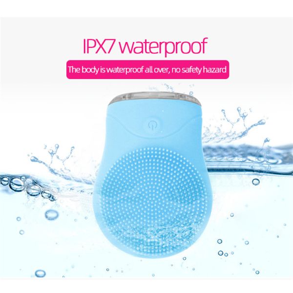 Wholesale Waterproof Facial Cleansing Brush Electric Silicone Facial Cleansing