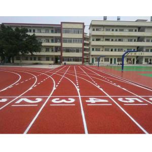 Cheap Outdoor Plastic PU Sports Flooring For Running Track All Weather Cast wholesale