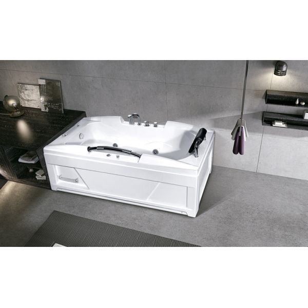 Drainer Bathroom Jacuzzi Tub 1950x1300x780mm Freestanding Hot Tub