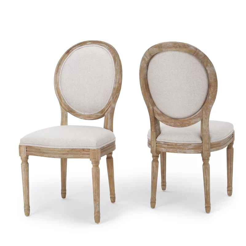 Hotel Restaurant Dining Chair Armless Solid Rubber Wood Frame Seat Upholstery For Banquet Hall