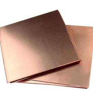 Cheap C17200 BeCu Copper Sheet Plate High Elasticity Beryllium Copper Plate wholesale