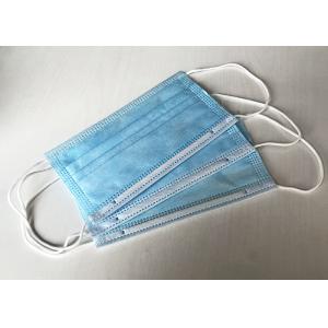 Cheap Standard N95 Earloop Mask / Earloop Surgical Mask Anti Dust Saliva wholesale