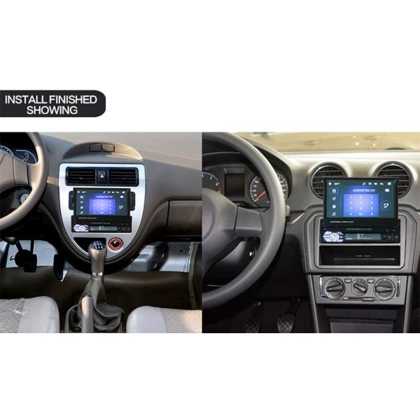 7 Inch Retractable Android Car Radio 1 Din FM AM USB Bluetooth Car Multimedia System With Gps