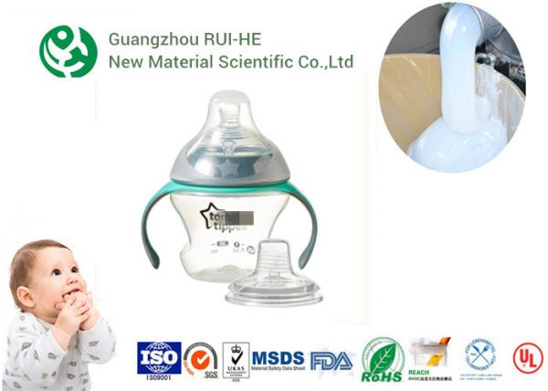 Quality Nipple Liquid Silicone Rubber Food Grade RH6250 - 40 High Transparency for sale