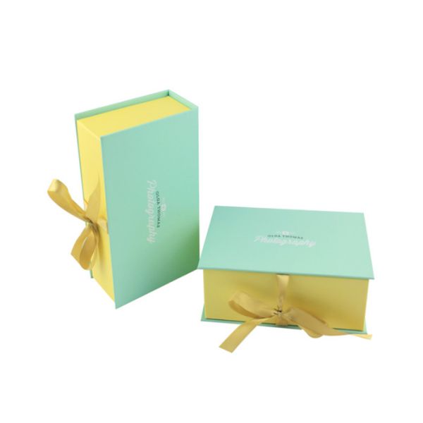 Eco Friendly Flat Pack Rigid Gift Boxes With EVA Foam Insert Multi Colored