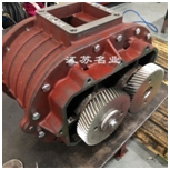 Low Noise Compact Structure Sl4005 Air Root Blower Three Lobe Double Oil Tank