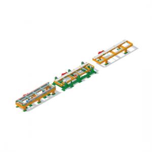 China High Speed Roller Conveyor And Geo Pallet Conveyor System on sale