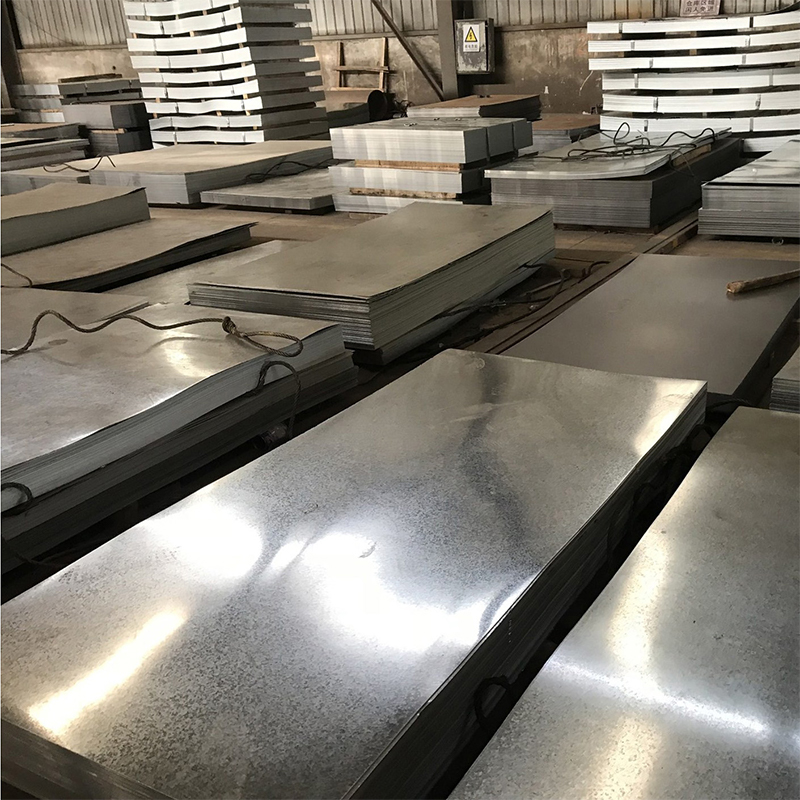 Zinc Coating 350g/M2 5mm GI Galvanised Steel Plate JIS G3302 ASTM A653M