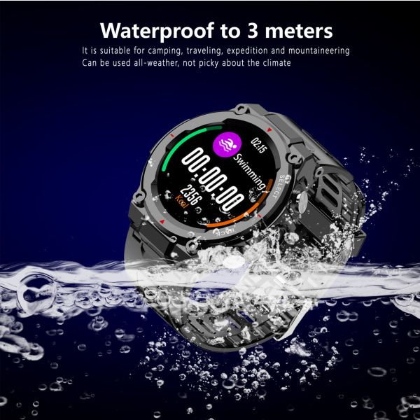 Q998 Men Women 1.28" 4G Smart Watch For IP68 Waterproof For Fitness Tracker