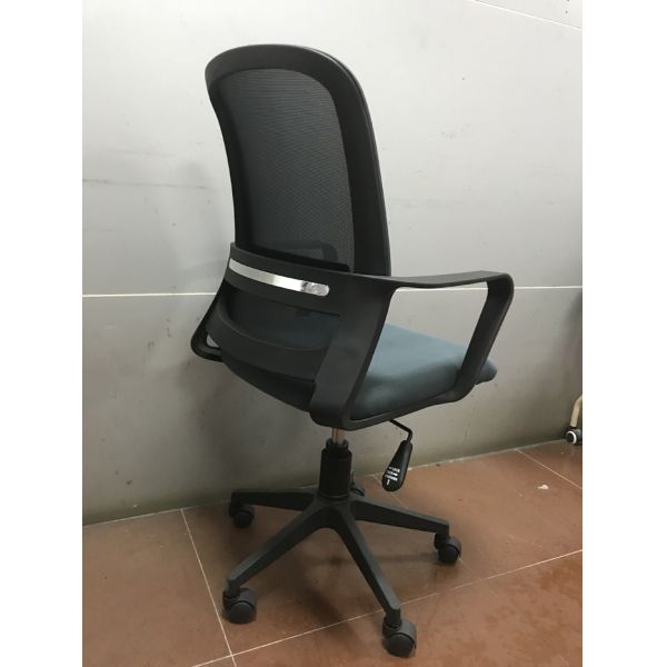 Ergo Mesh Seat And Back Office Chair , Classic Rolling Netted Office Chairs