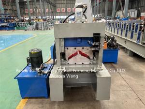 Cheap 2022 year popular sell galvanized steel roofing barge board cover ridge cap roll forming machine with factory price wholesale