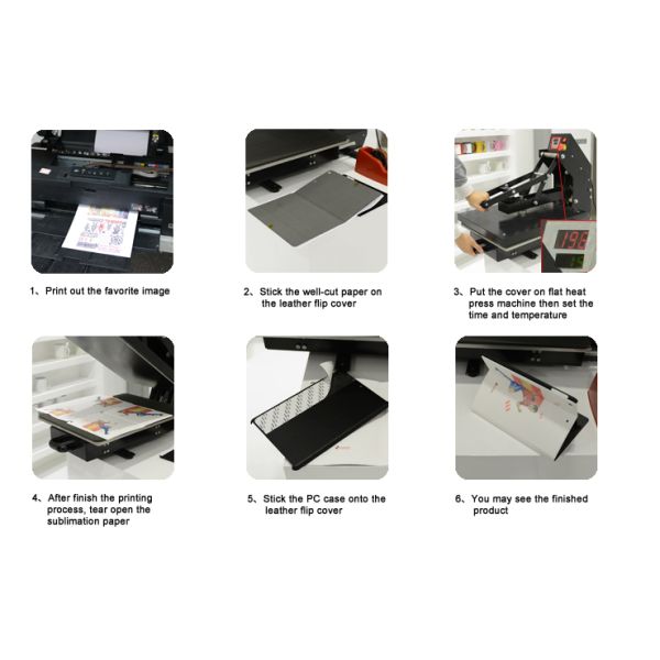 iPad Air iPad 5 Sublimation Leather Flip Cover