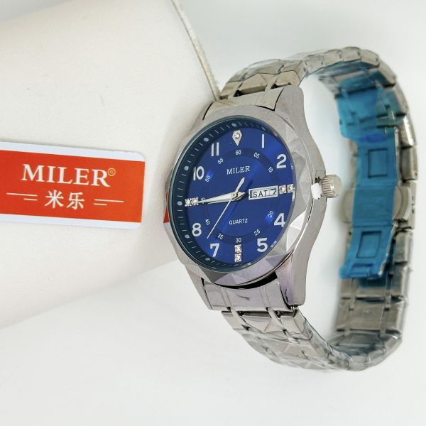 New Fashion ML1003 Business Men Watch Quartz Sports Waterproof Watches Luminous Chronograph Man Stainless Steel Watches