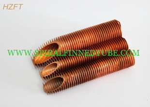 1.65 mm Thickness Integral Type Copper Fin Tube for Air Cooler of Diesel Engines
