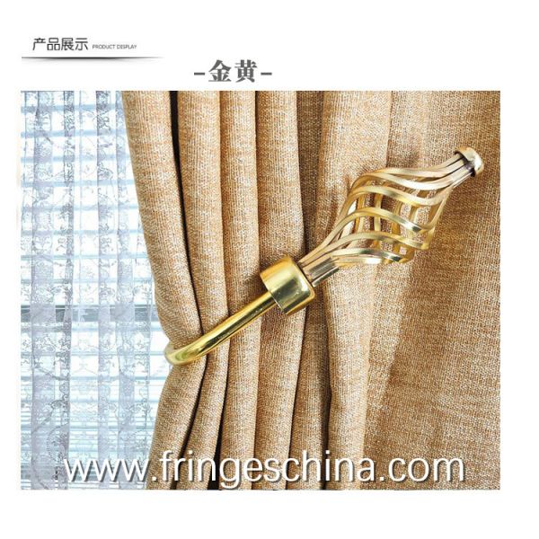 High quality classical customized metal zinc alloy curtain hooks for home decorations