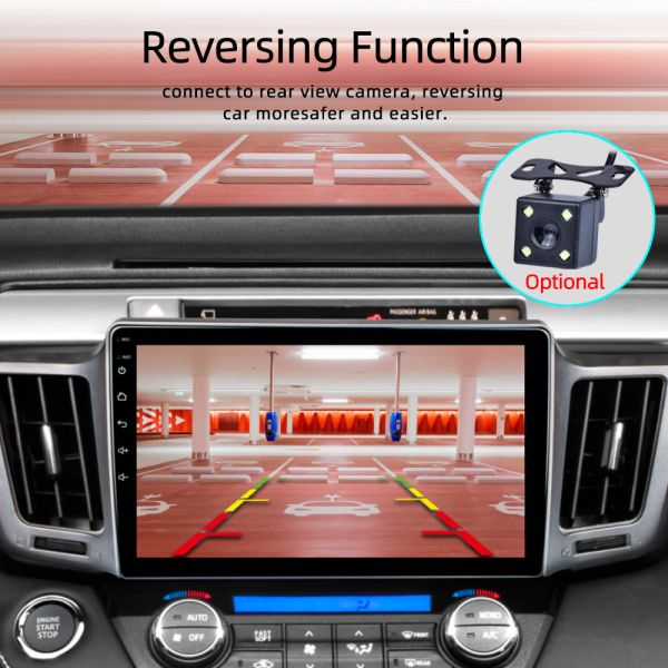 10.1 Inch Toyota Android Car Stereo Android11 Car Stereo GPS Navigation For Toyota RAV4 2013-2017