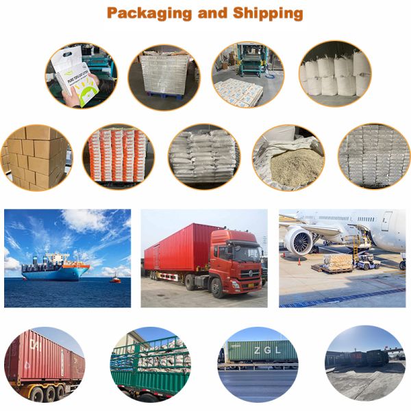 OEM/ODM Customizable Natural High Water Absorption Dust-Free Clumping Strong Deodorization Cassava Cat Litter