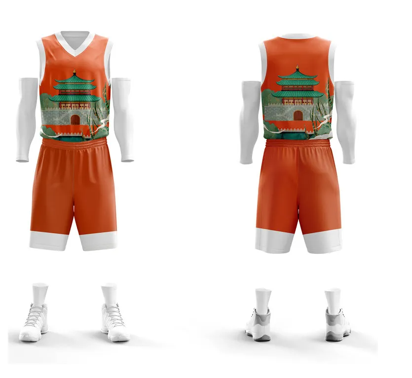 Customized Basketball Uniform Set Student Children Training Uniform2/9 Customized Basketball Uniform Set Student Childre