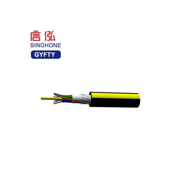 Overhead Outdoor Fiber Optic Cable High Voltage Inductance Use