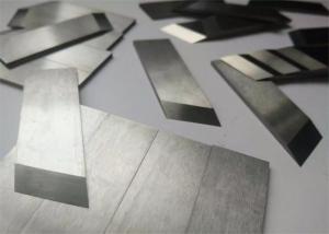 China High Precision Tungsten Carbide Scraper Blades / Carbide Brazed Tip Tool Parts on sale