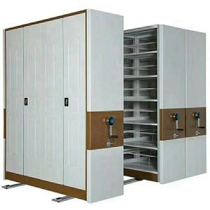 Cheap 0.8MM Steel KD Structure 6 Layer Office Mobile Shelving wholesale