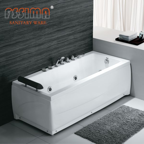1700 X 700 Jacuzzi Massage Bathtub With Tv 1 Person Spa Hot Tub Swim Pool