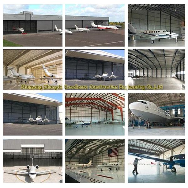 Good Price Steel Structure Frame Building Construction Prefabricated Aircraft Hangar