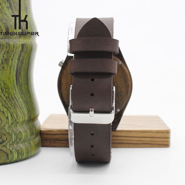 cheap custom logo watches , chinese wholesale watches ,carbonized natural bamboo