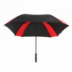 Cheap Square Windproof Golf Umbrellas Brolly Fiberglass Frame Lightweight OEM Logo wholesale