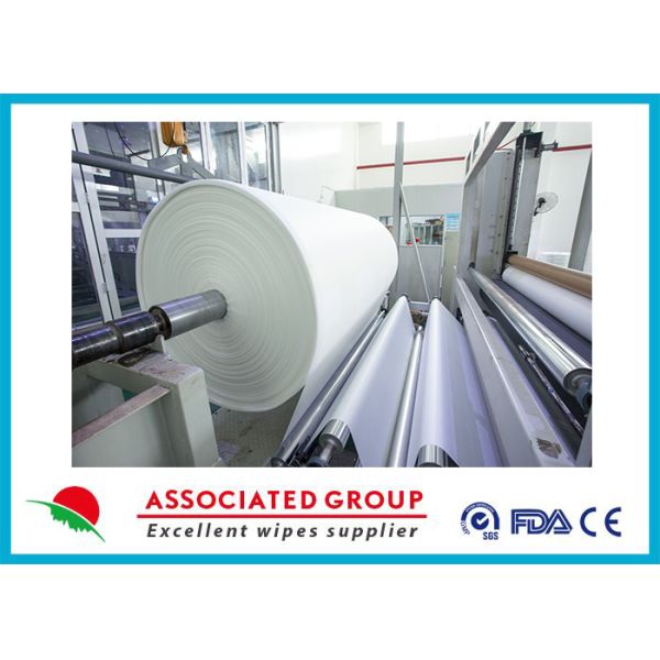 Spunlace Viscose And Polyester (PET) Non Woven Fabric Roll Colorfu Printed