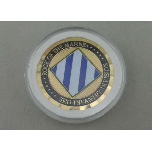 3rd Infantry Division Personalized Coins By Brass Die Struck For Memorial