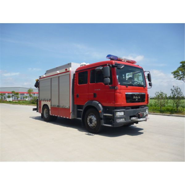 177KW 4x2 Drive 95Km/H 98 pcs Fire Equipment Emergency Rescue Vehicle