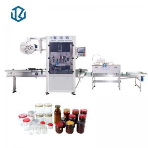 China Automatic Heating Bottle Shrink Sleeve Labeling Machine With Steam Tunnel on sale