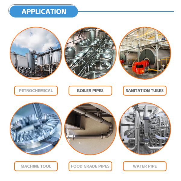 Tubo De Acero Inoxidable Round Tube Pipe Inox Stainless Steel by Theoretical Weight Non-Alloy Welded Seamless 304 25mm Diameter