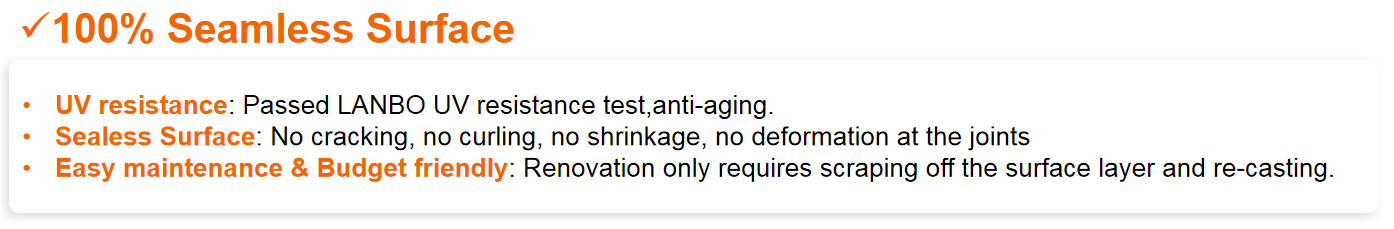 Quick Installation Prefabricated Rubber Jogging Track Material Jogging Colored Rubber Granules