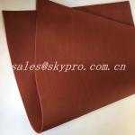Red / Transparent Soft Flexible Silicone Rubber Foam Sheet Thickness 0.1-30mm