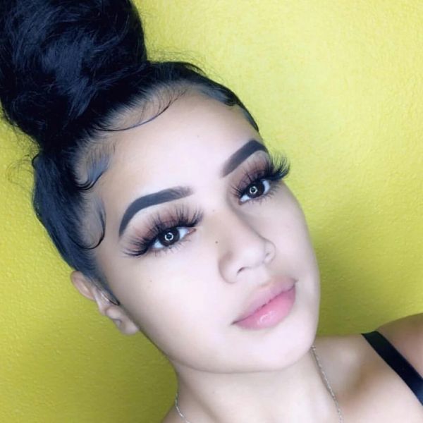 Super Thin Natural Mink Lashes , Natural Look 19mm Mink Lashes