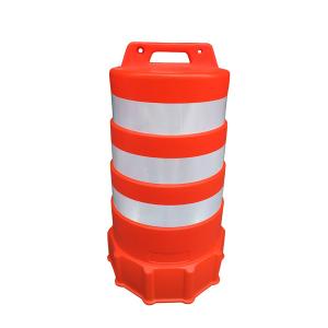 Cheap Reflective Traffic Drum Construction Safety Barrels Channel Drum Barricade wholesale