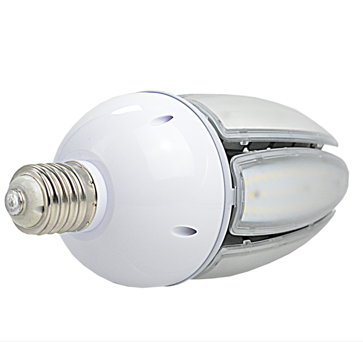 E39 IP65 LED Corn Bulb Lamp , Clear Cover Aluminum High Power LED Light