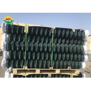 3mm Cyclone Wire Mesh Fencing , 25mtr Diamond Chain Link Fencing