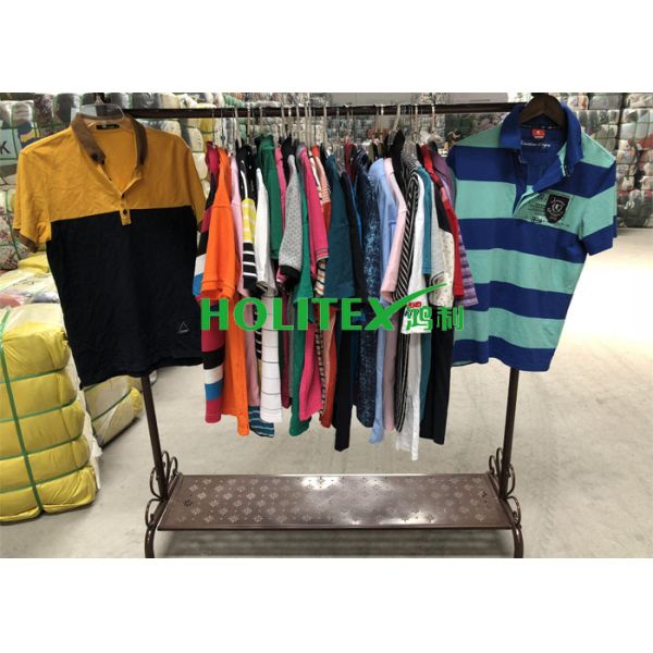 Top Grade Mens Used Clothing American Style Men T Shirts Short Sleeves