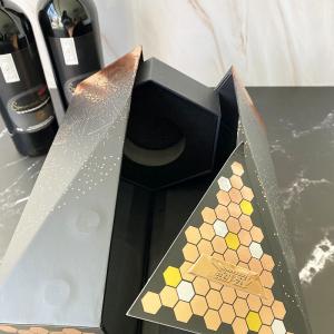 Ultraportable Wine Cardboard Gift Box Packaging Multipurpose