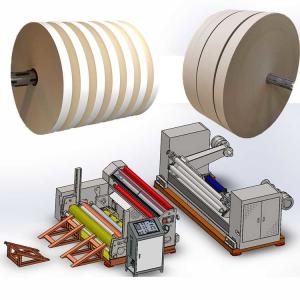 Cheap 200 M/Min 1600MM Paper Slitting Machines Paper Cutting And Rewinding Machine wholesale